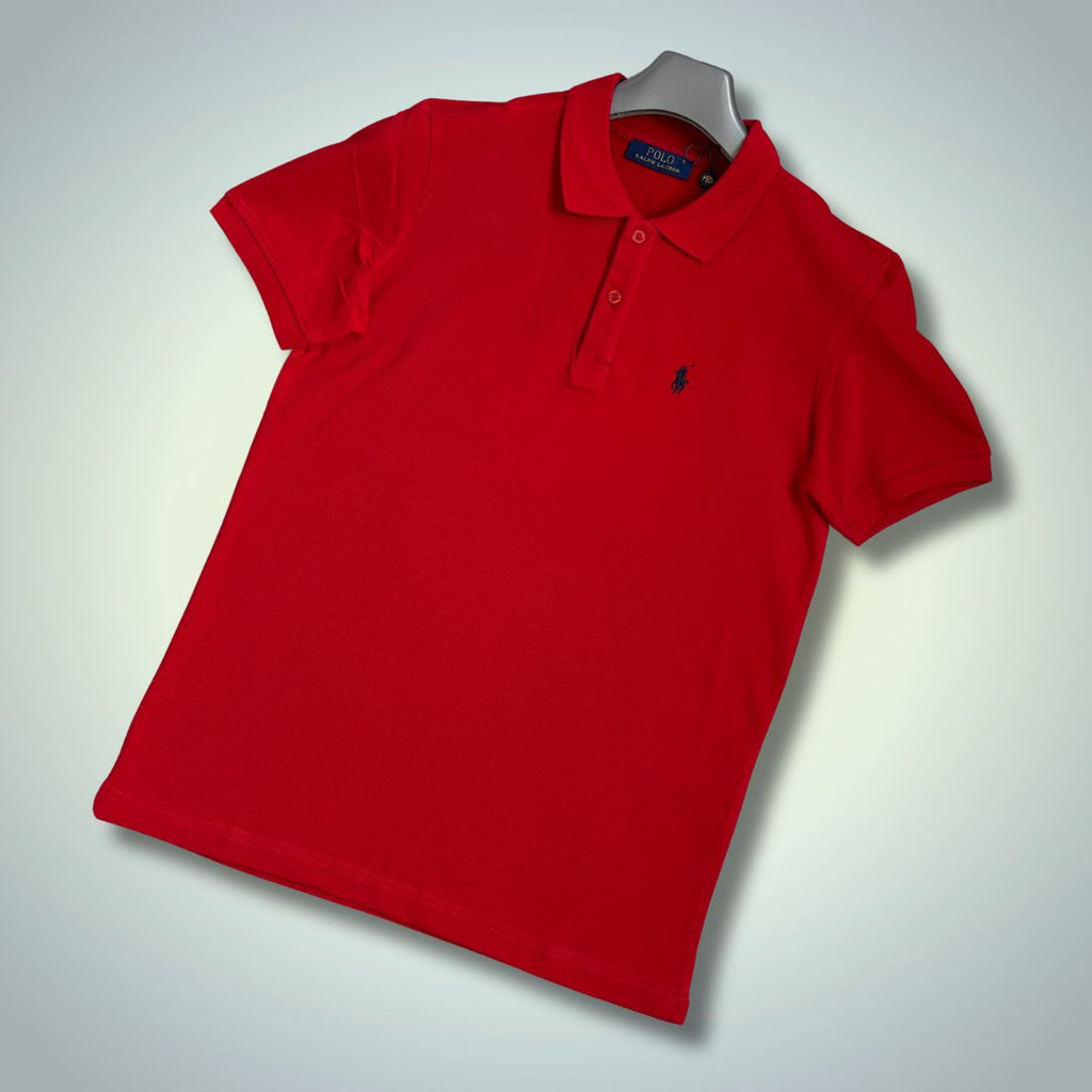 Koszulka polo męska Ralph Lauren, czerwona. Jakość premium