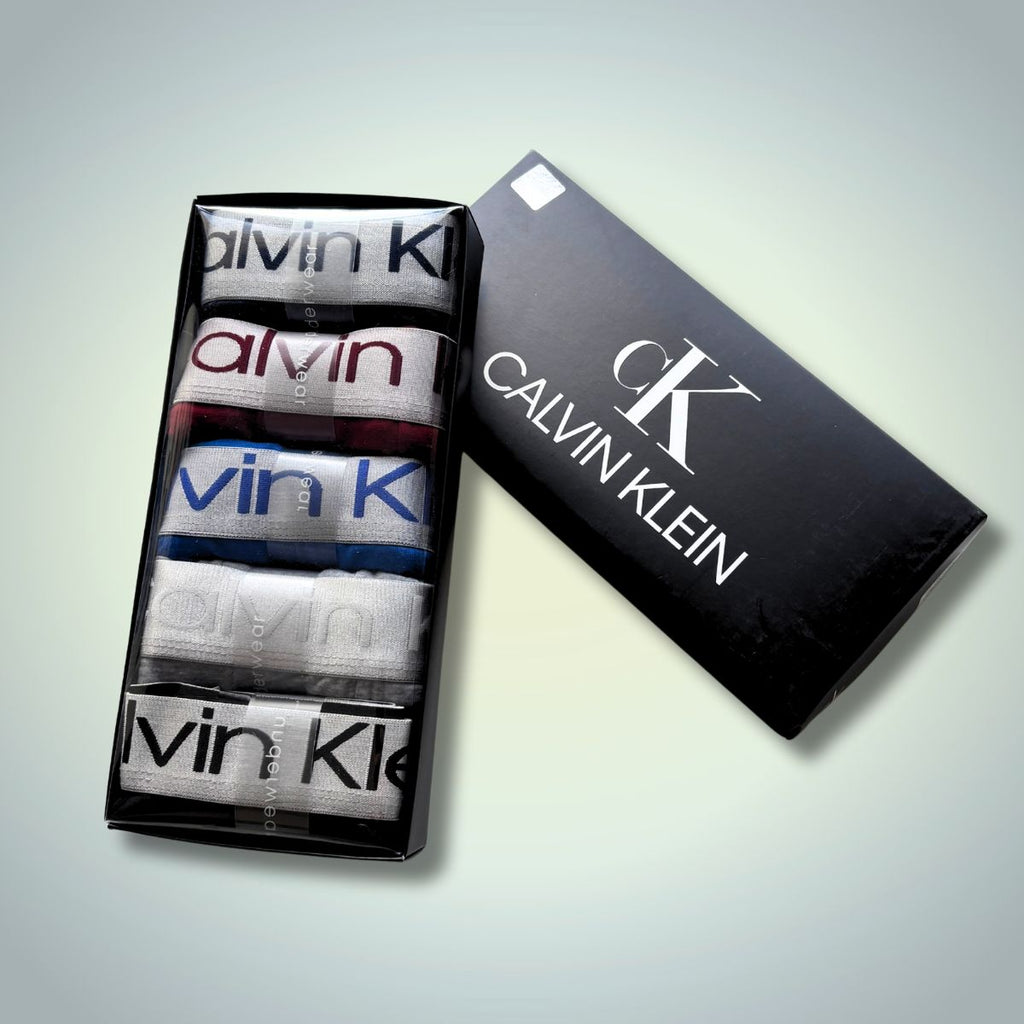 Calvin Klein Komplet 5 bokserek męskich. Mieszane kolory. Jakość premium