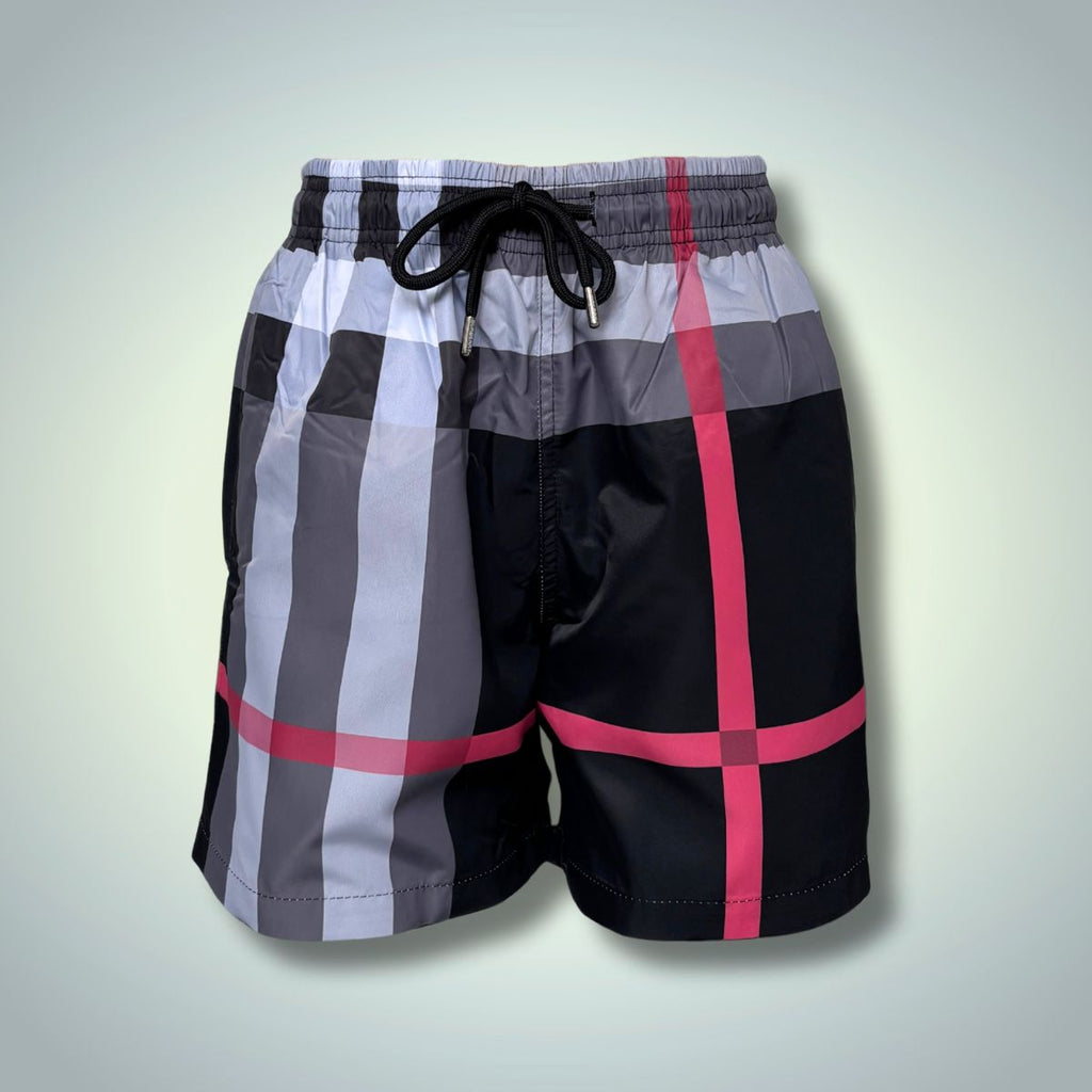 Męskie szorty kąpielowe Burberry. Szary. Najwyższa jakość
