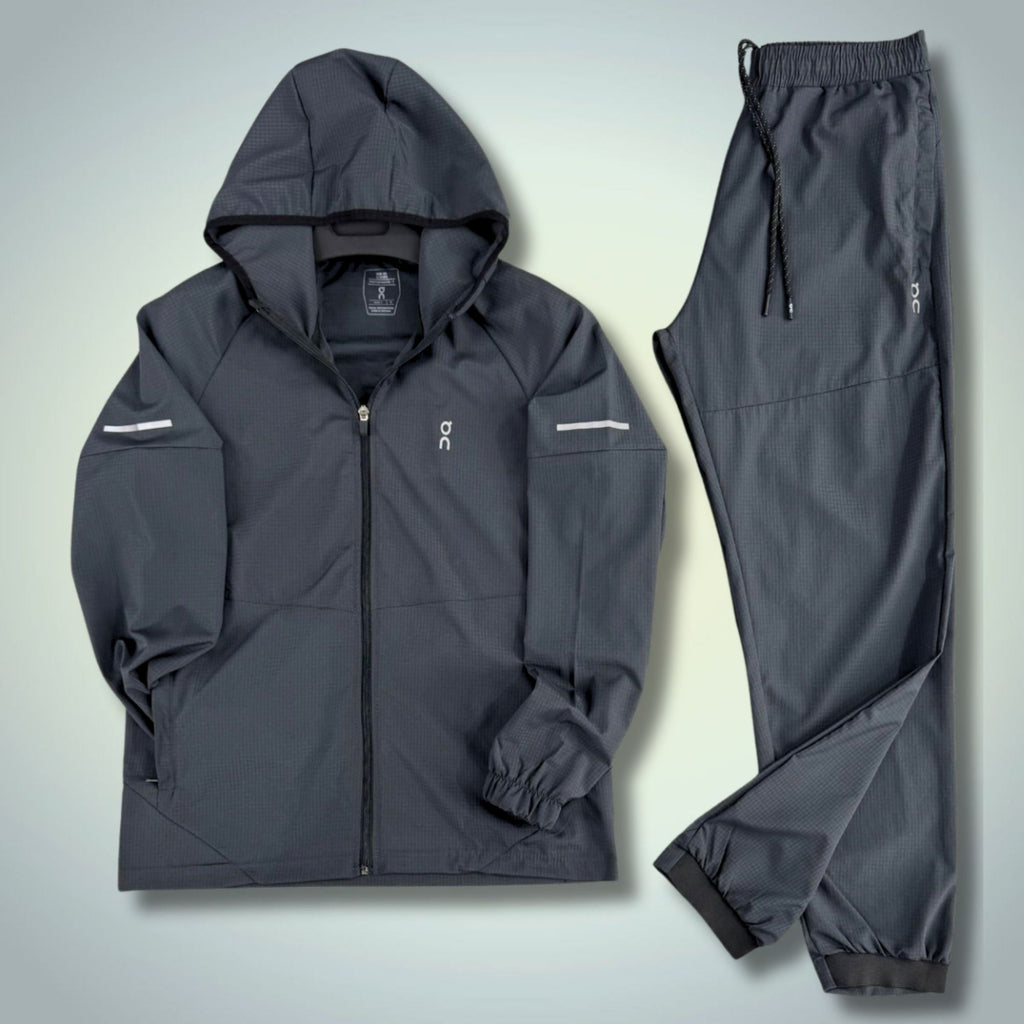 ON Męski Woven Strój Sportowy. Grafitowy