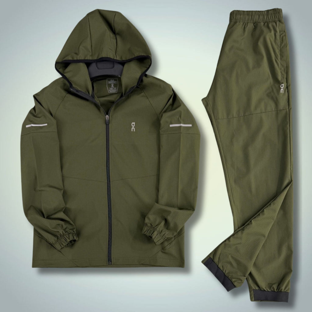 ON Męski Woven Strój Sportowy. Zielony