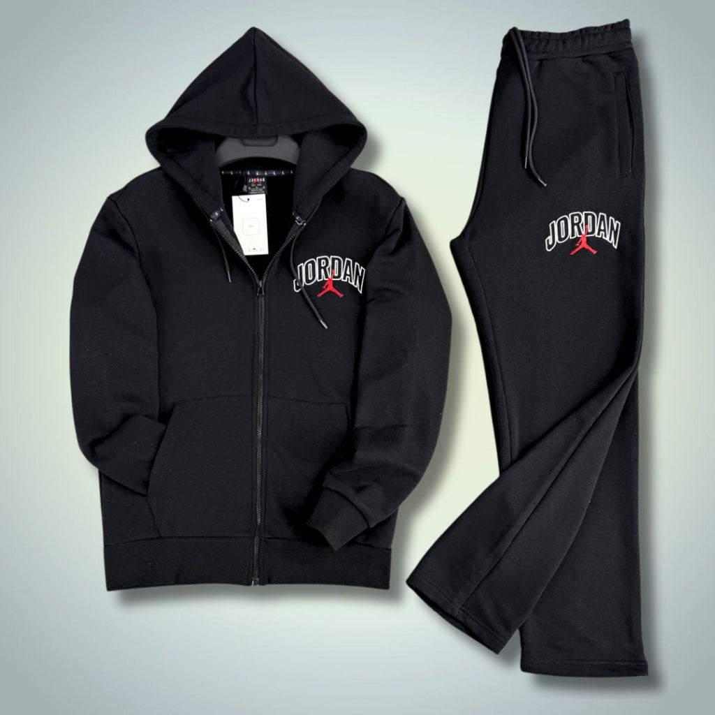 Jordan Męski Strój Sportowy. Czarny