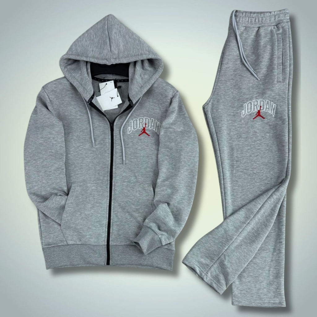 Jordan Męski Strój Sportowy. Klasyczna Szarość