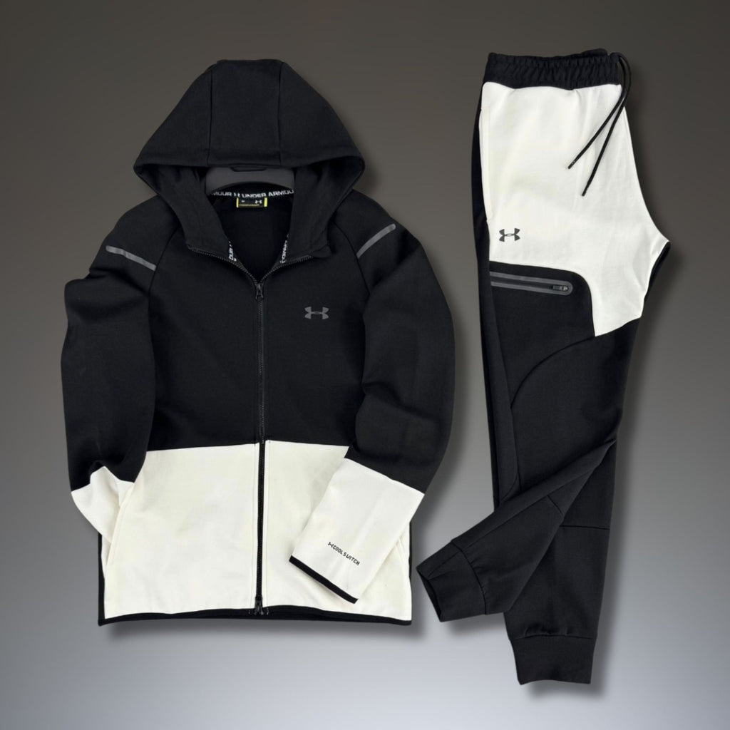 Under Armour Męski Strój Sportowy. Czarny-Biały