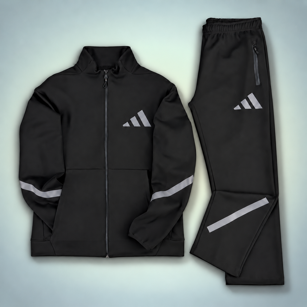Adidas męski zestaw sportowy Z.N.E., czarny. Premium jakość