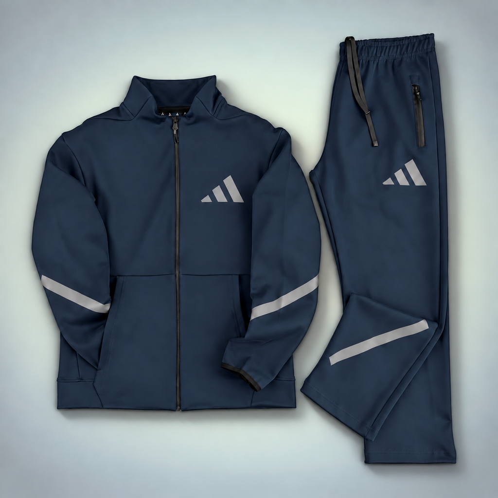 Adidas męski zestaw sportowy Z.N.E., granatowy. Premium jakość