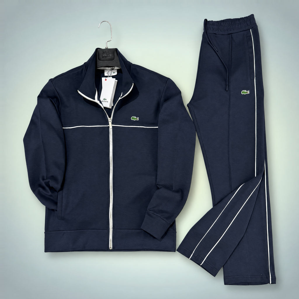 Lacoste Dres Męski. Niebieski. Krój prosty