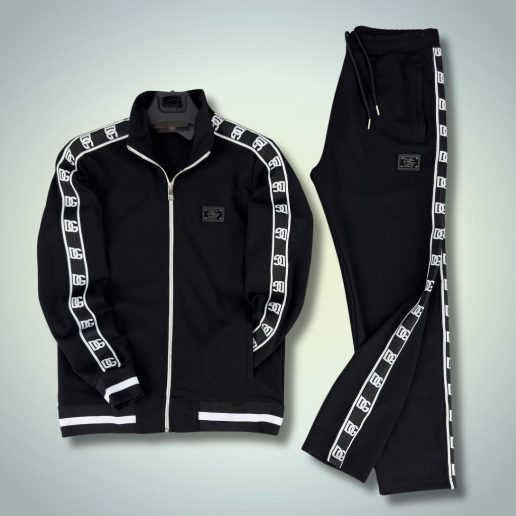 Dres męski Dolce & Gabbana, czarny. Jakość premium