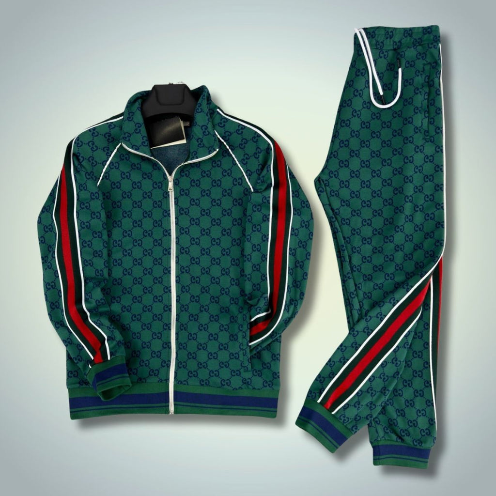 Dres męski Gucci, zielony. Jakość premium