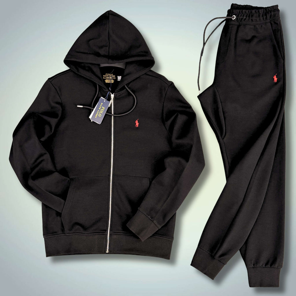 Męski dres Ralph Lauren, czarny. Premium jakość