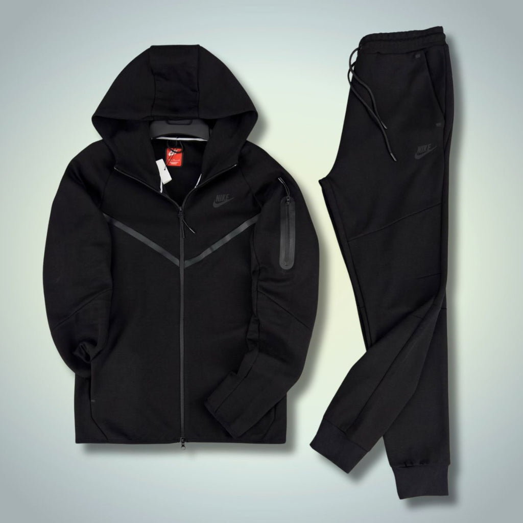 Dres męski Nike Tech Fleece, czarny. Model 2024. Jakość premium