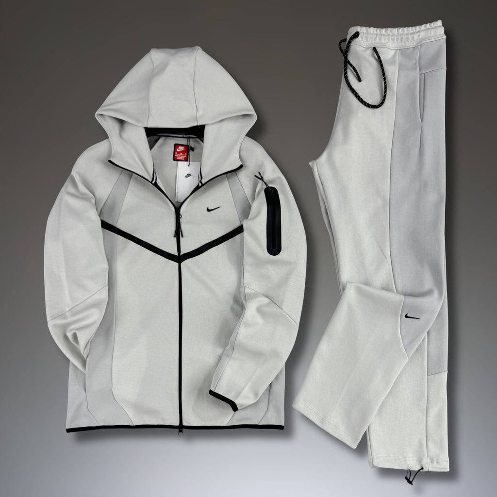Nike Tech Fleece męski zestaw sportowy, kremowy. Model 2026. Premium jakość