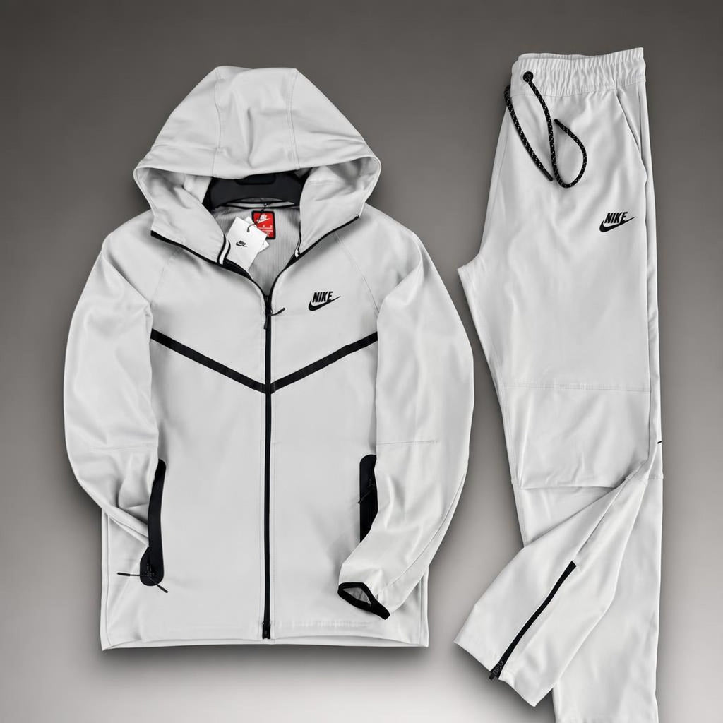 Nike Wooven Tech Fleece męski dres, szary. Premium jakość