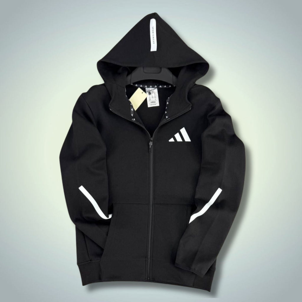 Adidas męska bluza, czarna. 2025. Jakość premium