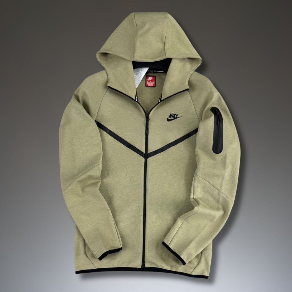 Nike Tech Fleece męska bluza, jasnozielona. Model 2024. Premium jakość