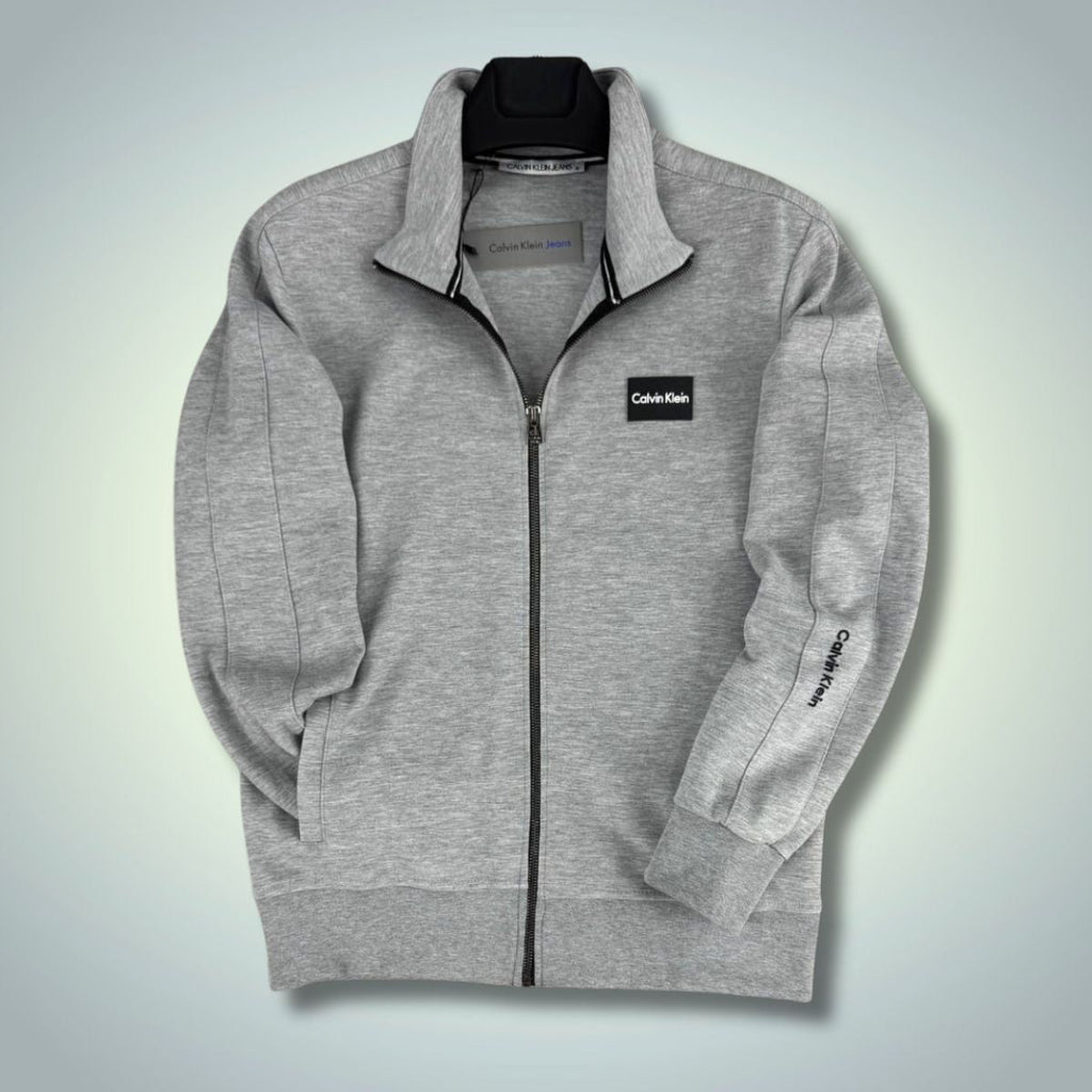 Bluza męska CK, klasyczny szary. Jakość premium