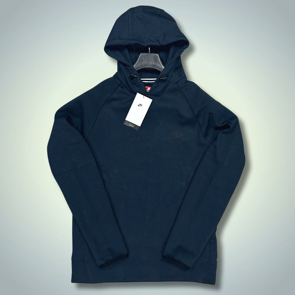 Męska bluza z kapturem Nike Tech Fleece, ciemnoniebieska. Najwyższa jakość