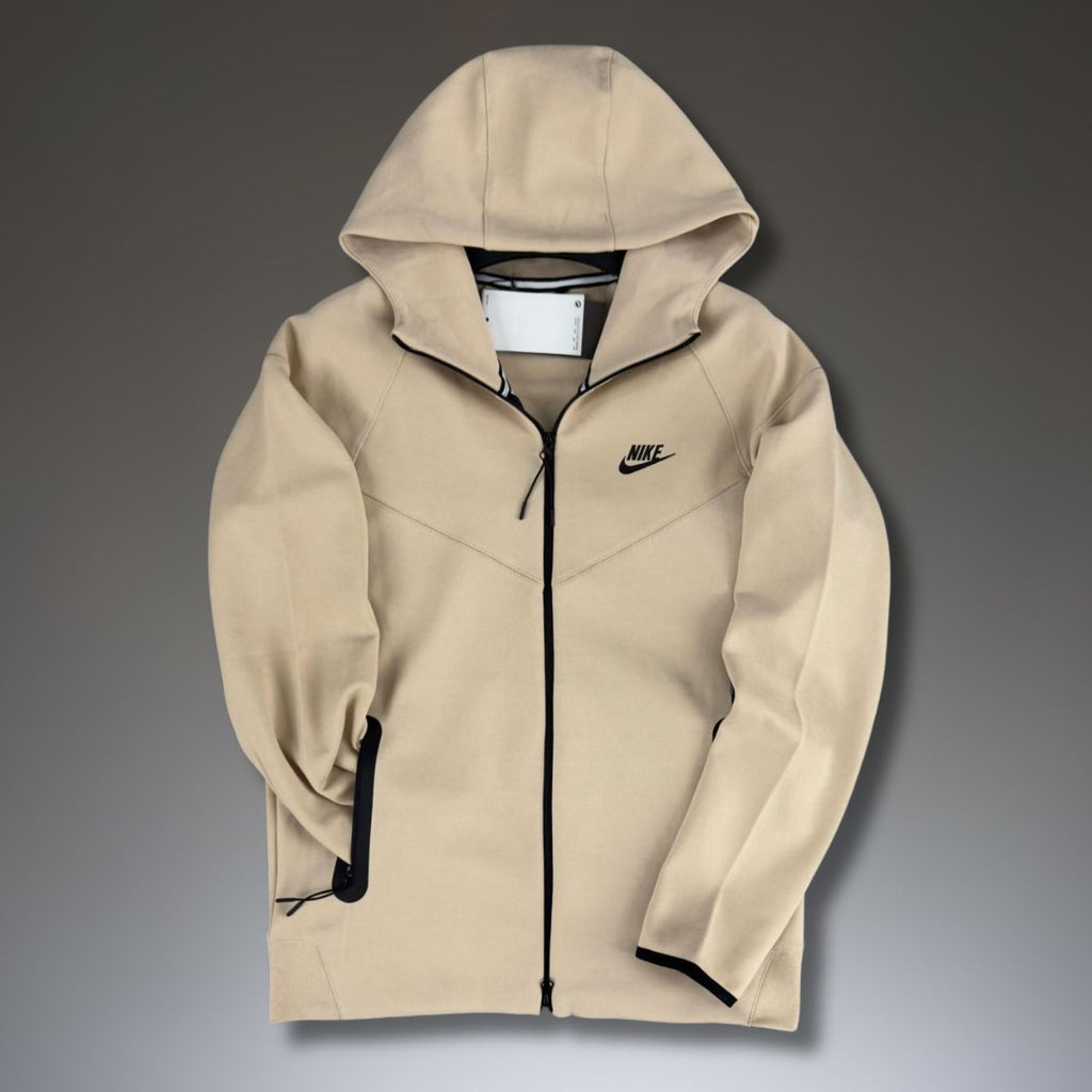 Bluza męska Nike Tech Fleece, beżowa. Model 2023. Jakość premium