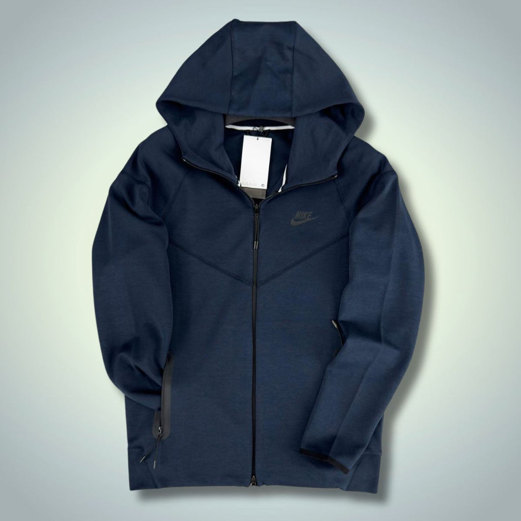 Bluza męska Nike Tech Fleece, kolor granatowy. Model 2023. Jakość premium