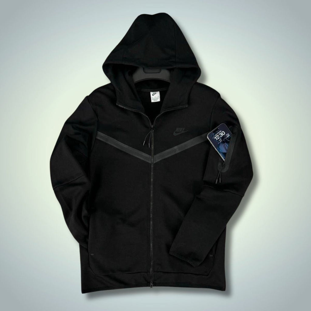 Bluza męska Nike Tech Fleece w kolorze czarnym. Jakość premium