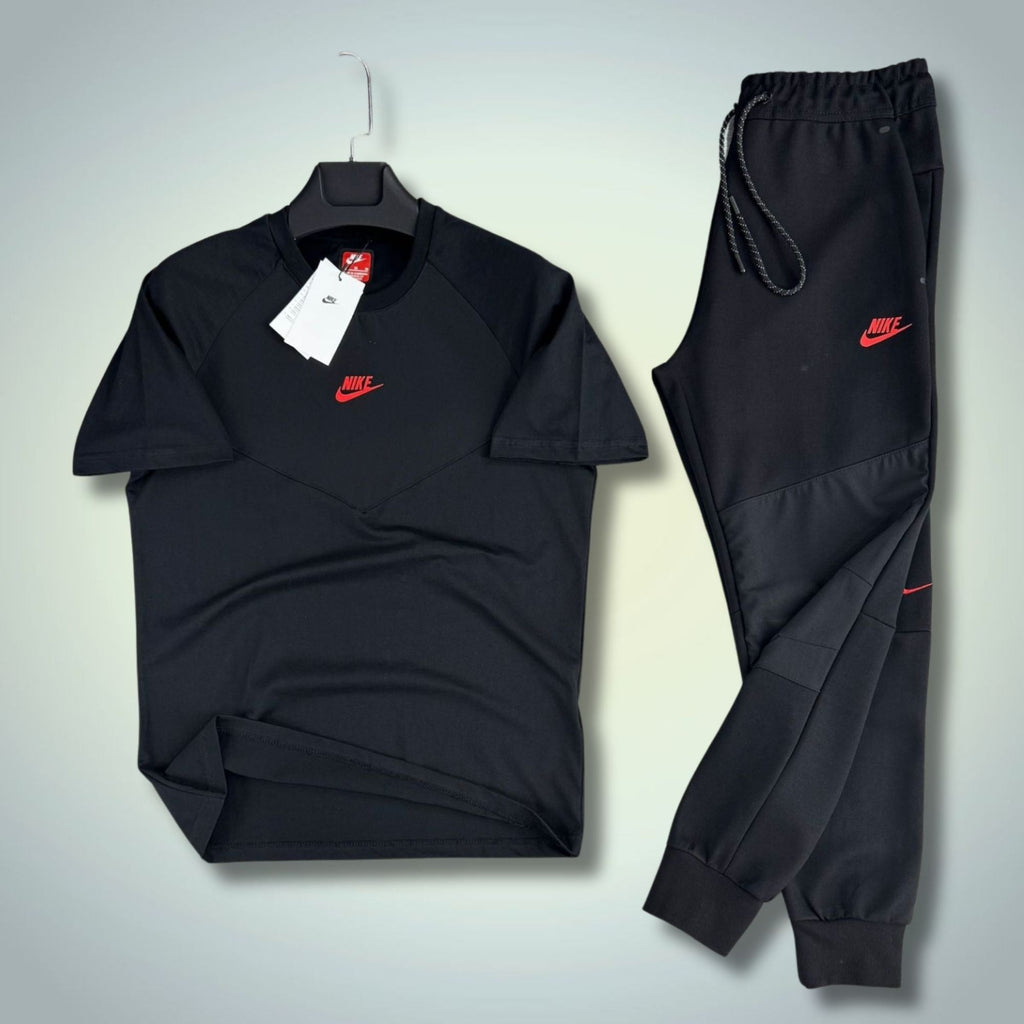 Nike Tech Fleece męski letni dres sportowy, czarny. 2026. Jakość premium