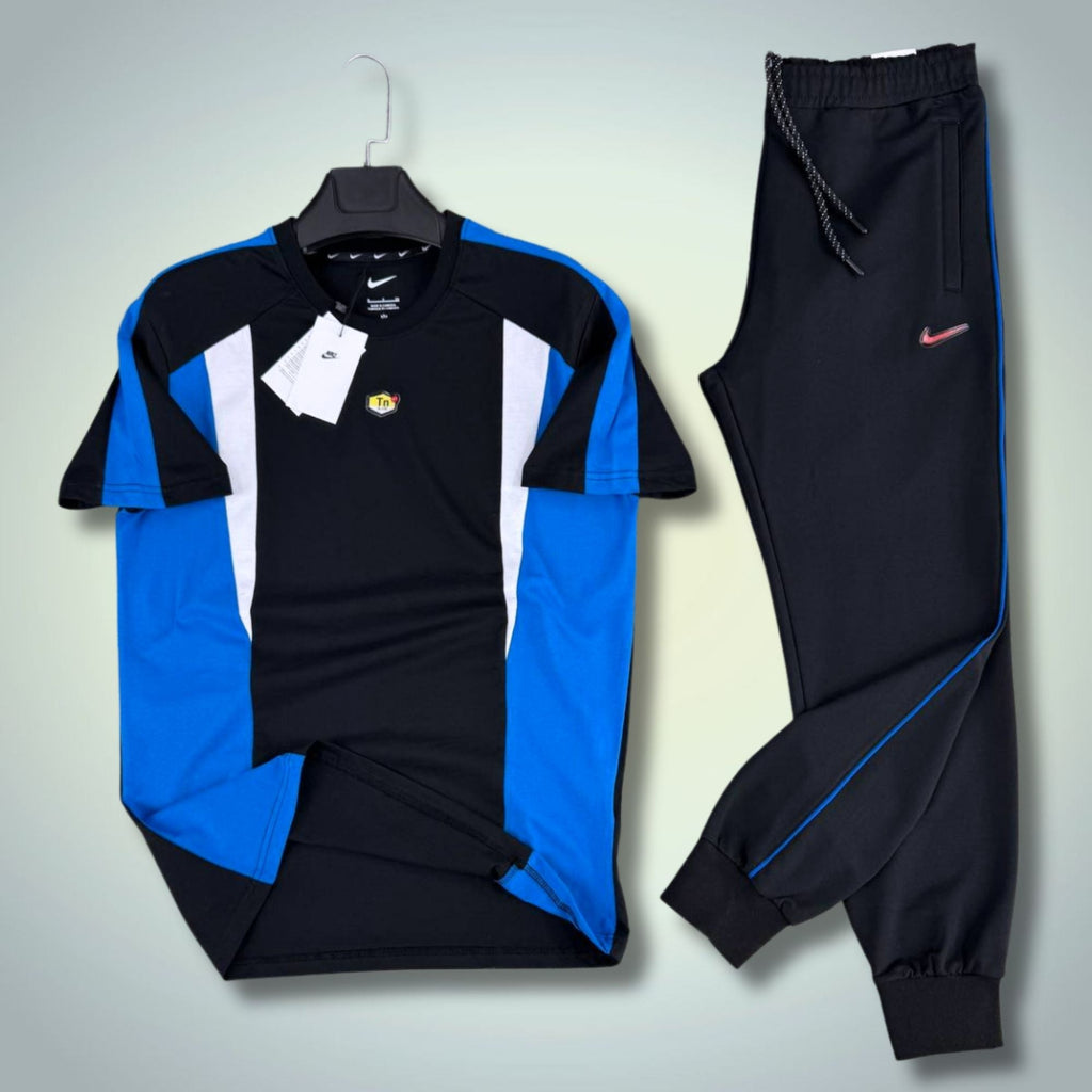Nike TN męski letni zestaw sportowy, ciemnoniebieski. Premium jakość