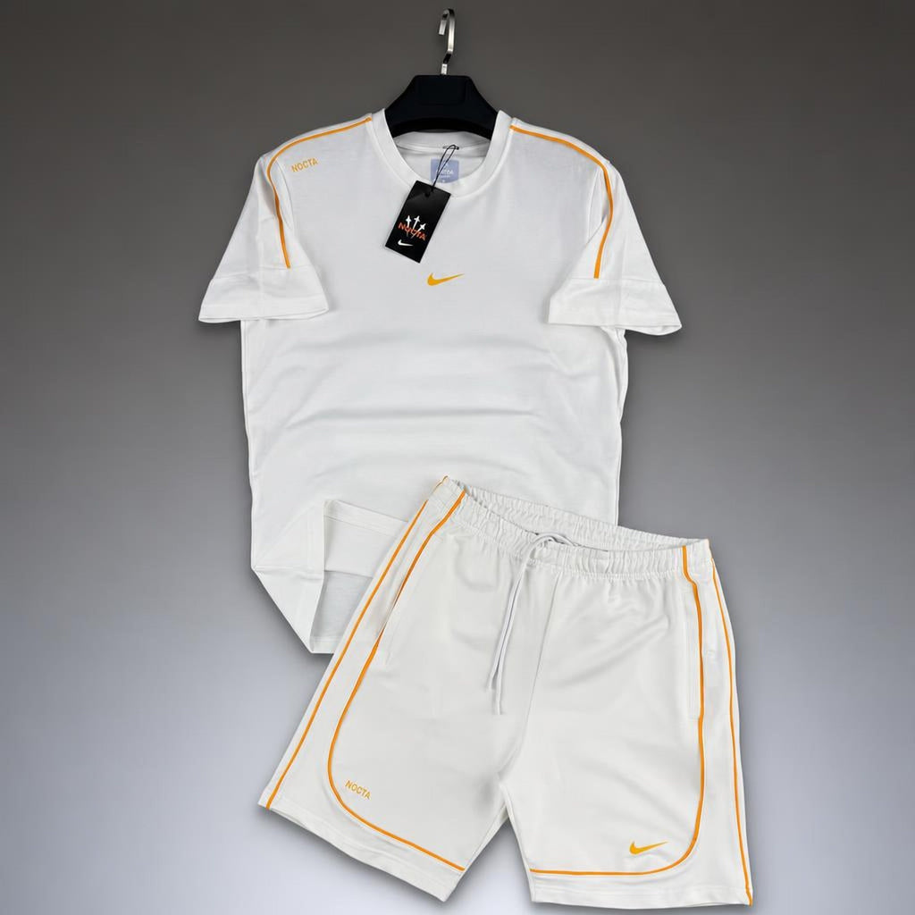 Nike Nocta męski krótki dres sportowy, biały. Premium jakość