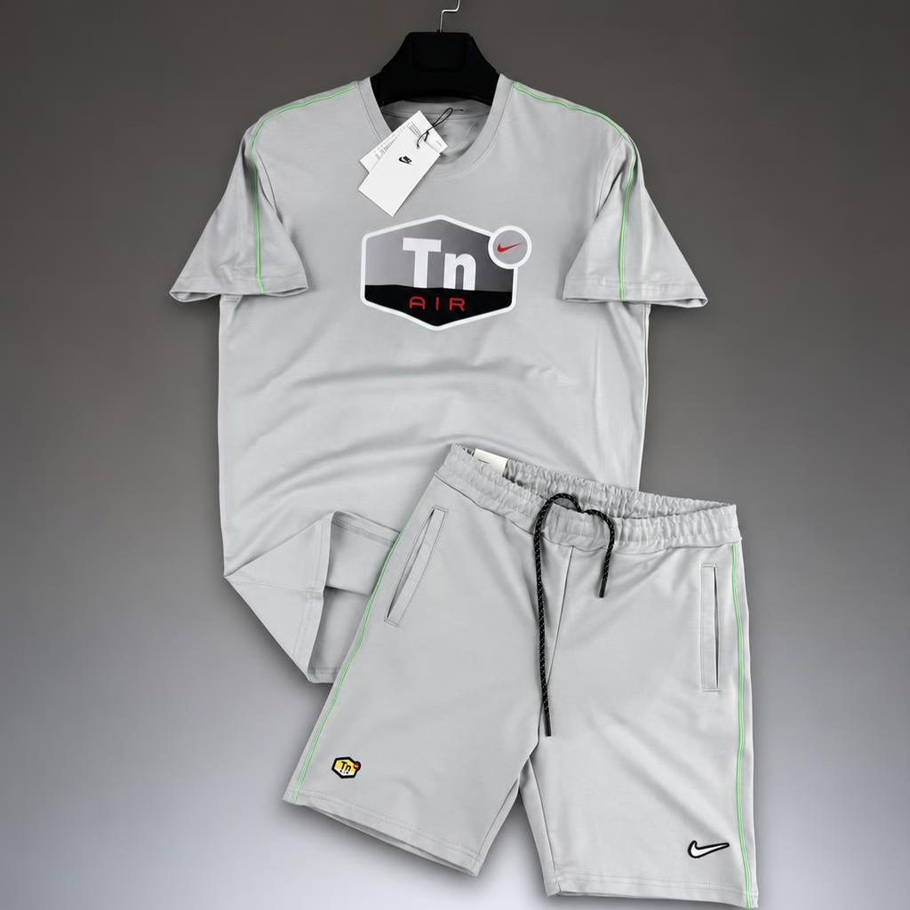 Nike TN Big Logo męski krótki dres sportowy, szary. Premium jakość
