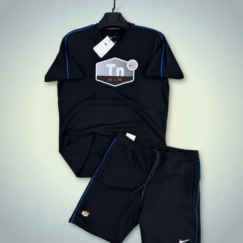 Nike TN Big Logo męski krótki dres sportowy, czarny. Premium jakość