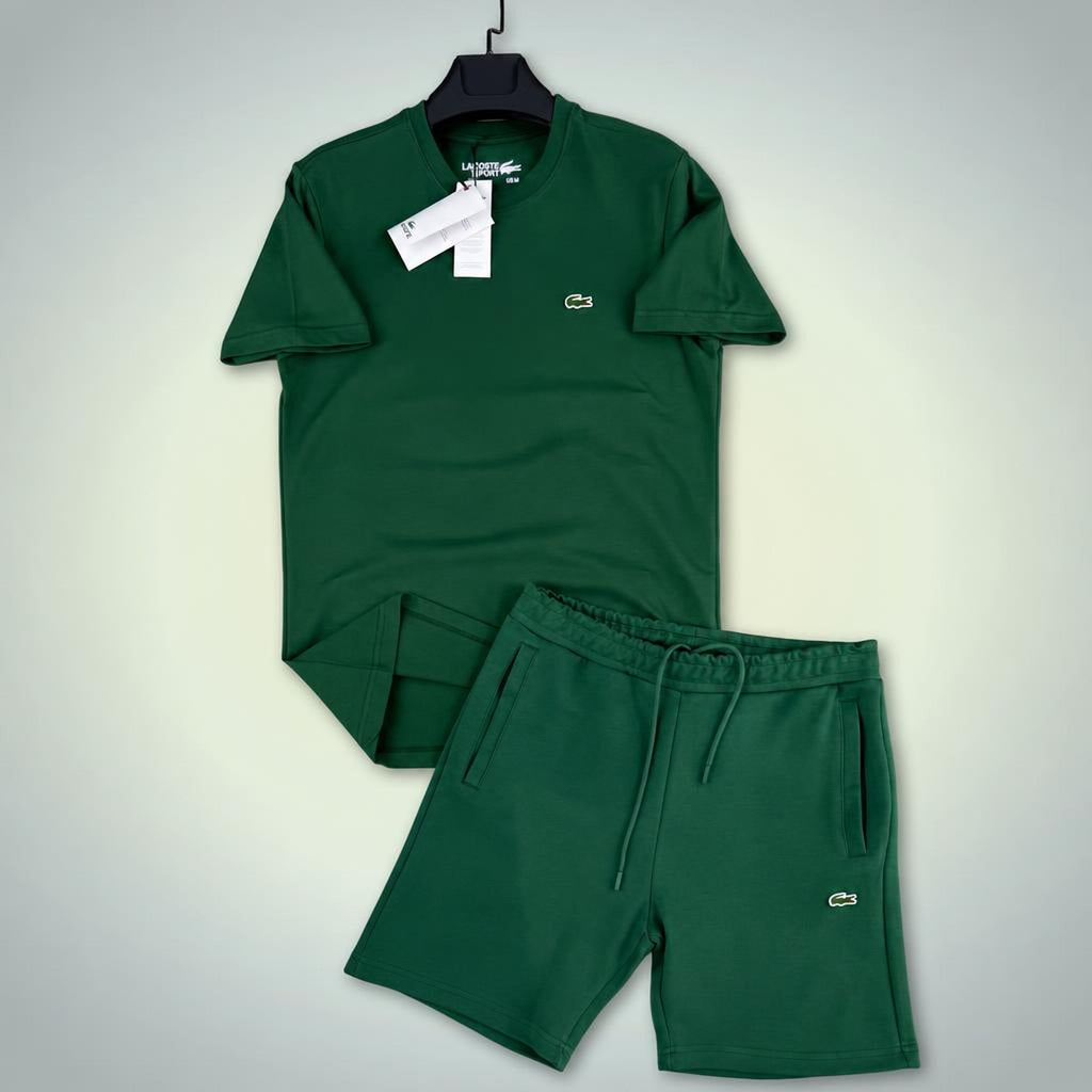 Lacoste Classic męski krótki dres sportowy, zielony. Premium jakość