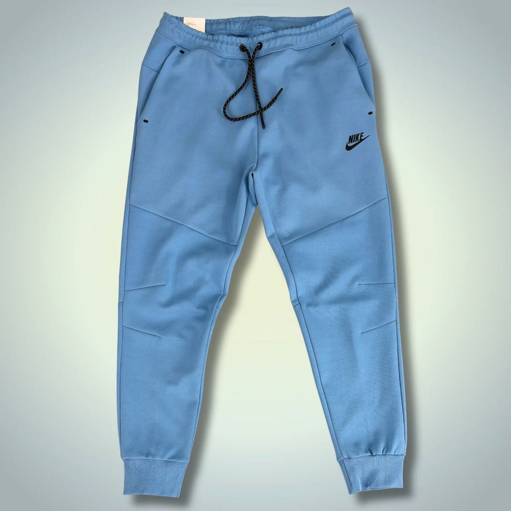 Nike Tech Fleece męskie spodnie, jasnoniebieski. Premium jakość