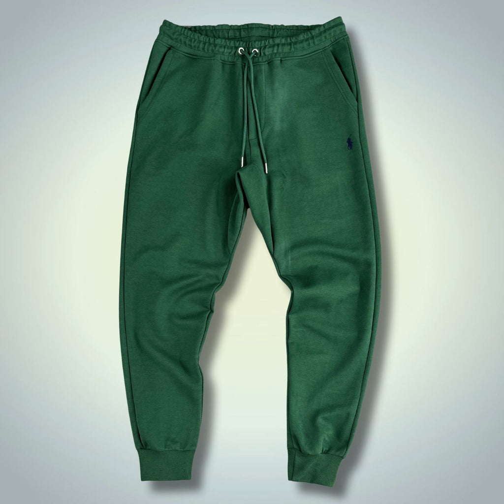 Ralph Lauren Joggers. Zielony, Niebieskie Logo