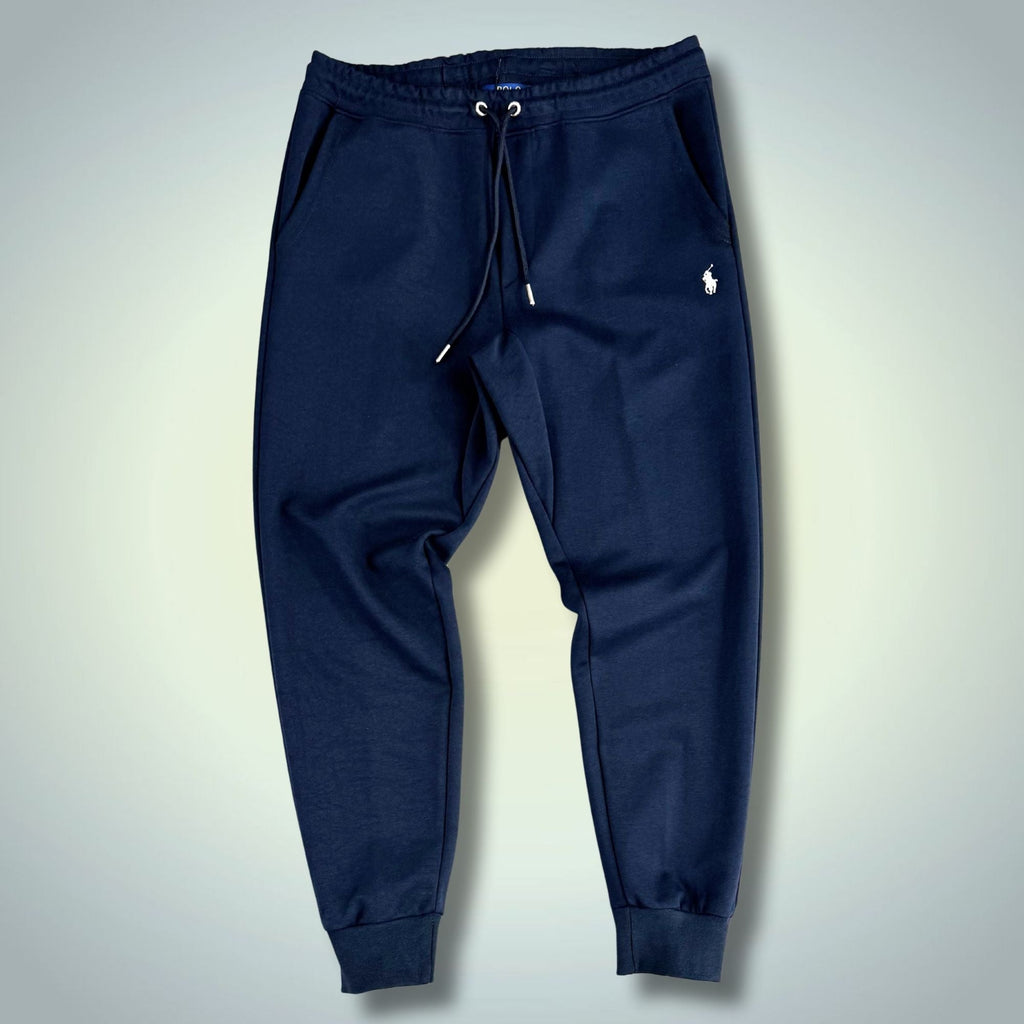 Ralph Lauren Joggers. Granatowy, Białe Logo