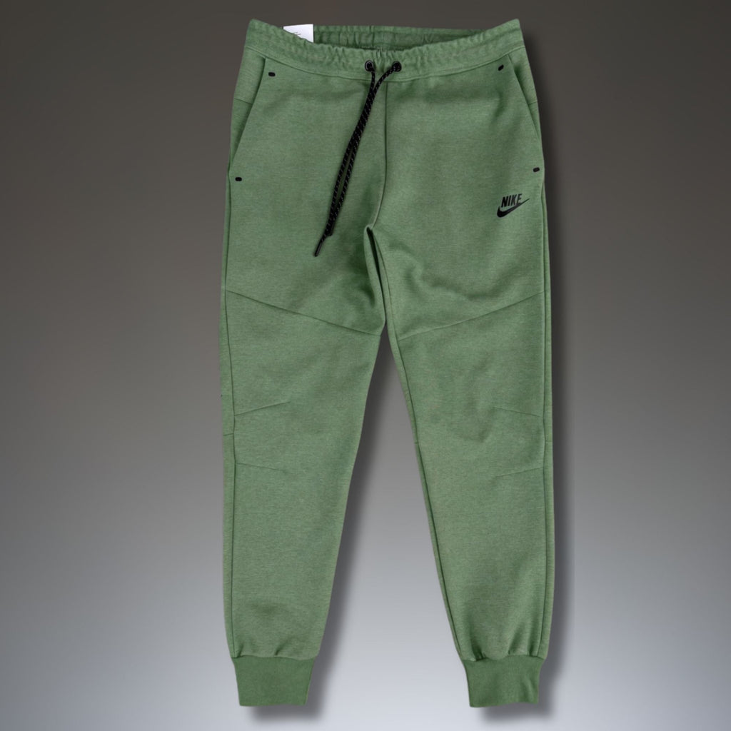 Nike Tech Fleece męskie sportowe spodnie, oliwkowe. Premium jakość