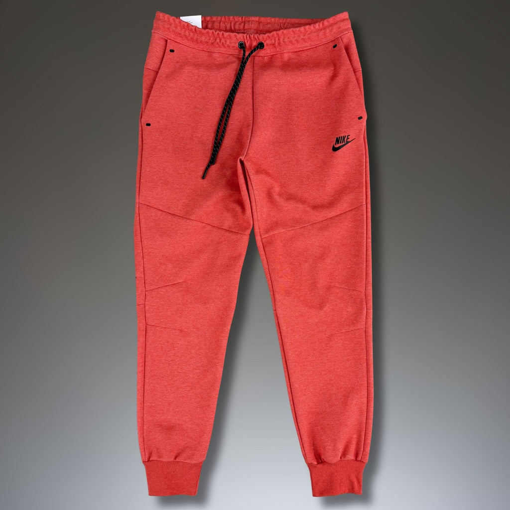 Nike Tech Fleece męskie sportowe spodnie, koralowe. Premium jakość