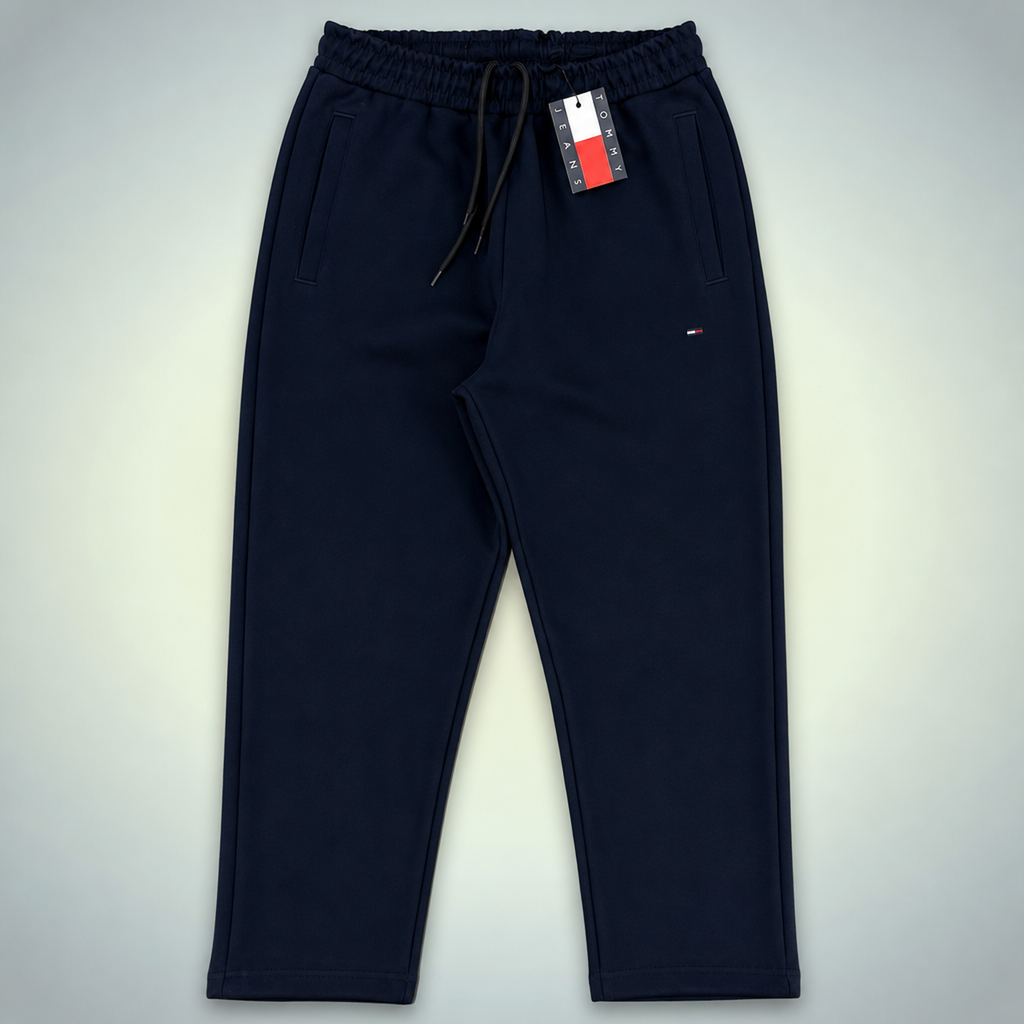 Tommy Hilfiger Classic męskie spodnie dresowe, ciemnoniebieski. Premium jakość