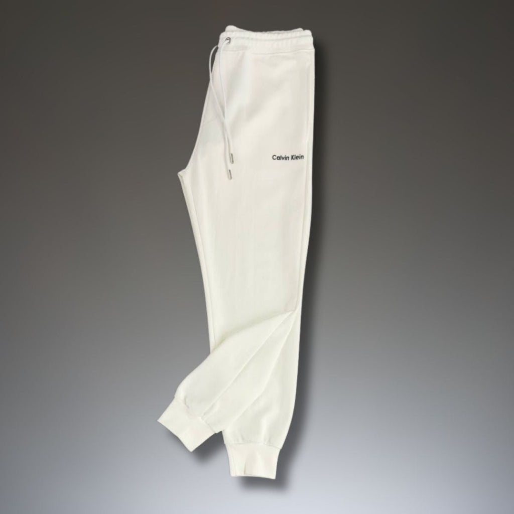 Calvin Klein męskie spodnie dresowe, białe. Premium jakość
