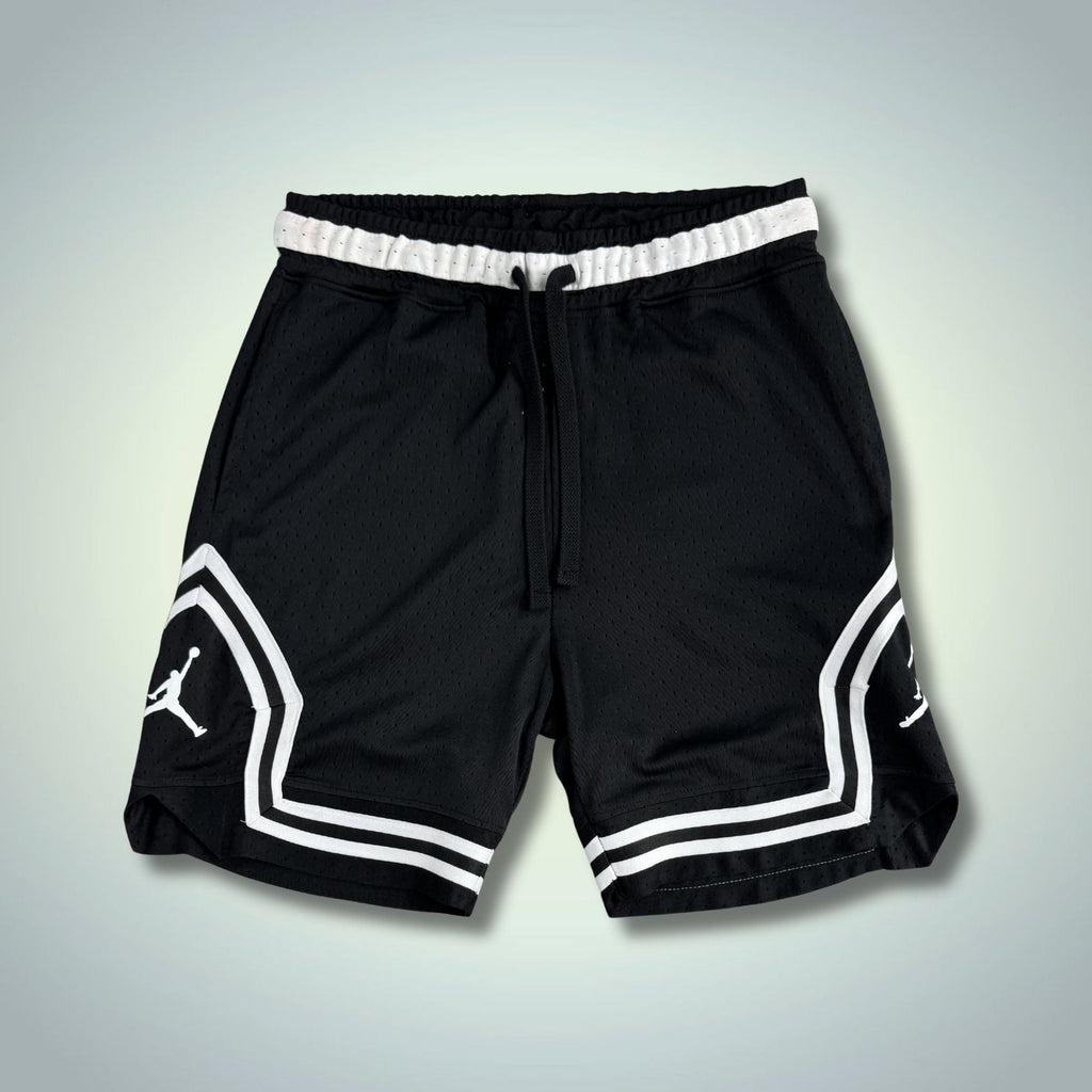 Air Jordan męskie spodenki sportowe dri-fit mesh, czarne. Premium jakość