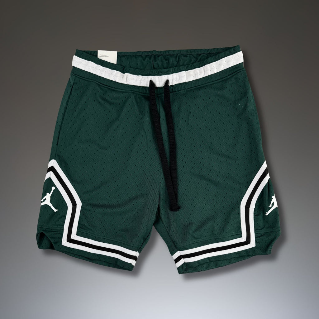 Air Jordan męskie spodenki sportowe dri-fit mesh, zielone. Premium jakość