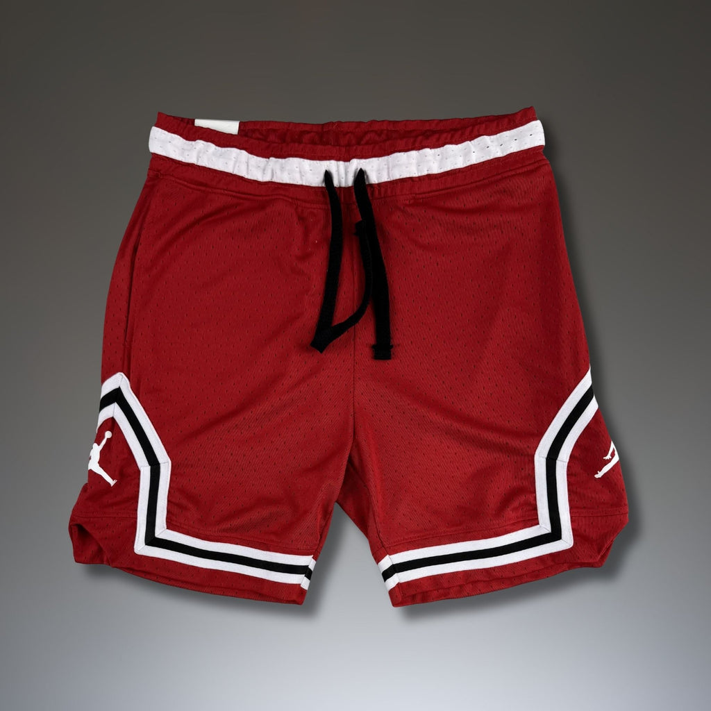 Air Jordan męskie spodenki sportowe dri-fit mesh, czerwone. Premium jakość