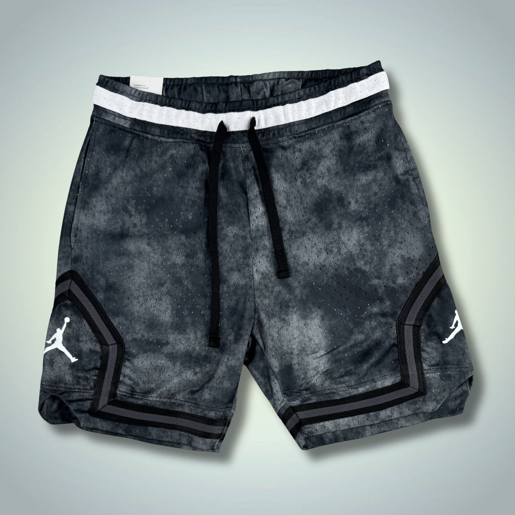 Air Jordan Diamond męskie spodenki sportowe dri-fit mesh, grafitowe. Premium jakość
