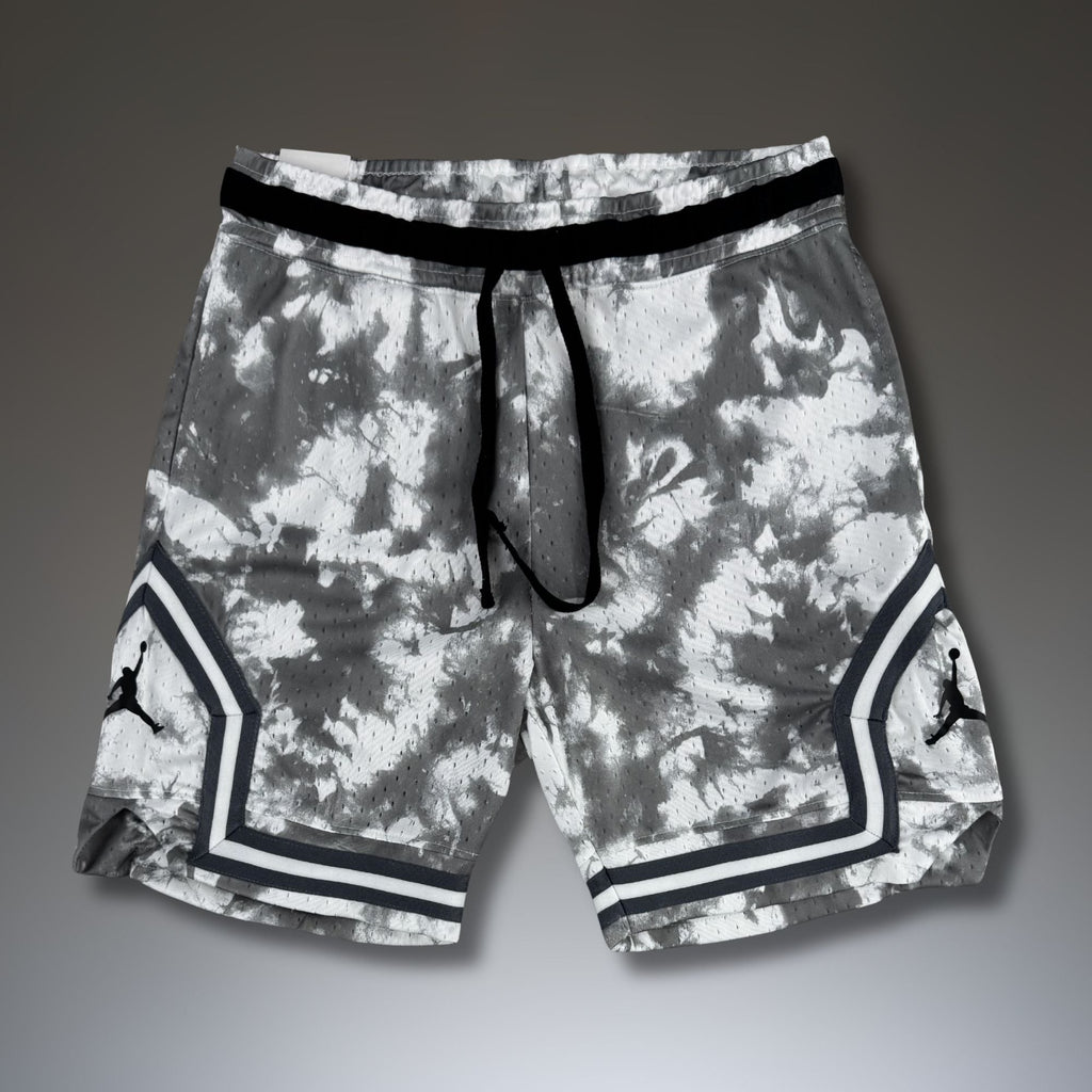 Air Jordan Diamond męskie spodenki sportowe dri-fit mesh, szare. Premium jakość