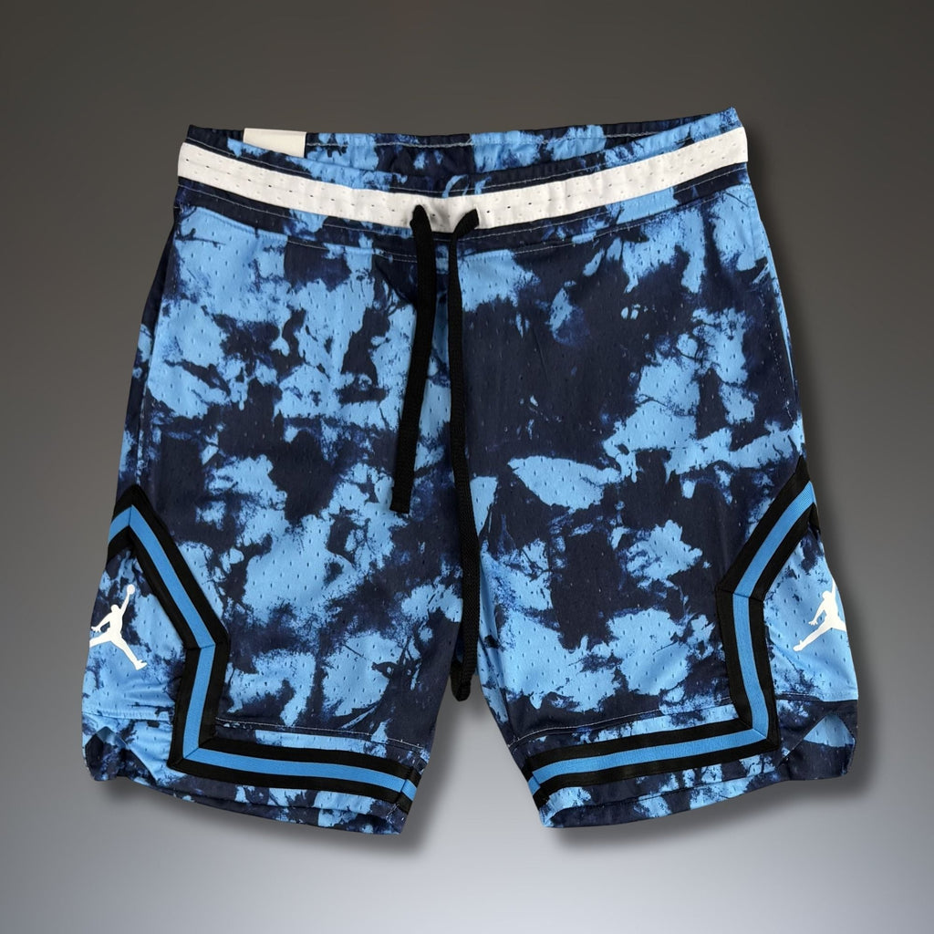 Air Jordan Diamond męskie spodenki sportowe dri-fit mesh, niebieskie. Premium jakość