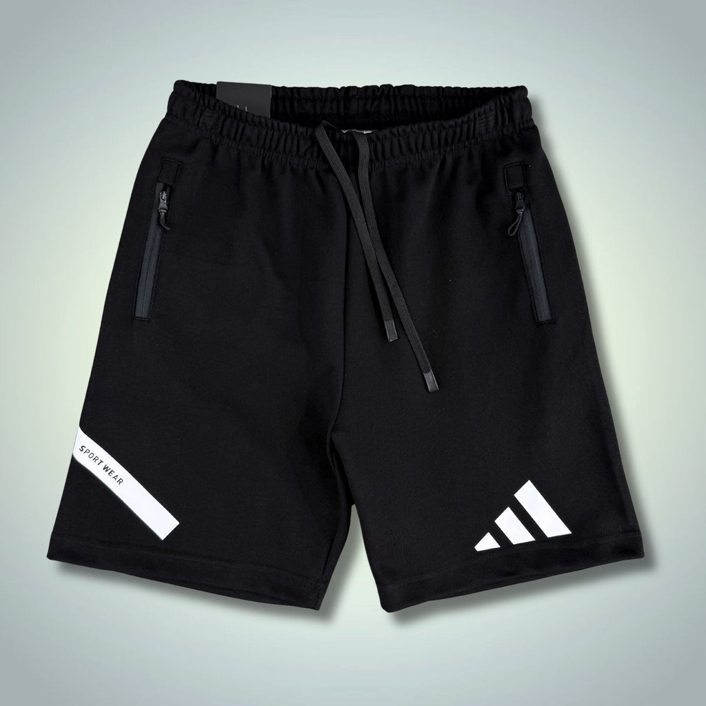 Adidas Z.N.E. męskie sportowe krótkie spodenki, czarne. Premium jakość