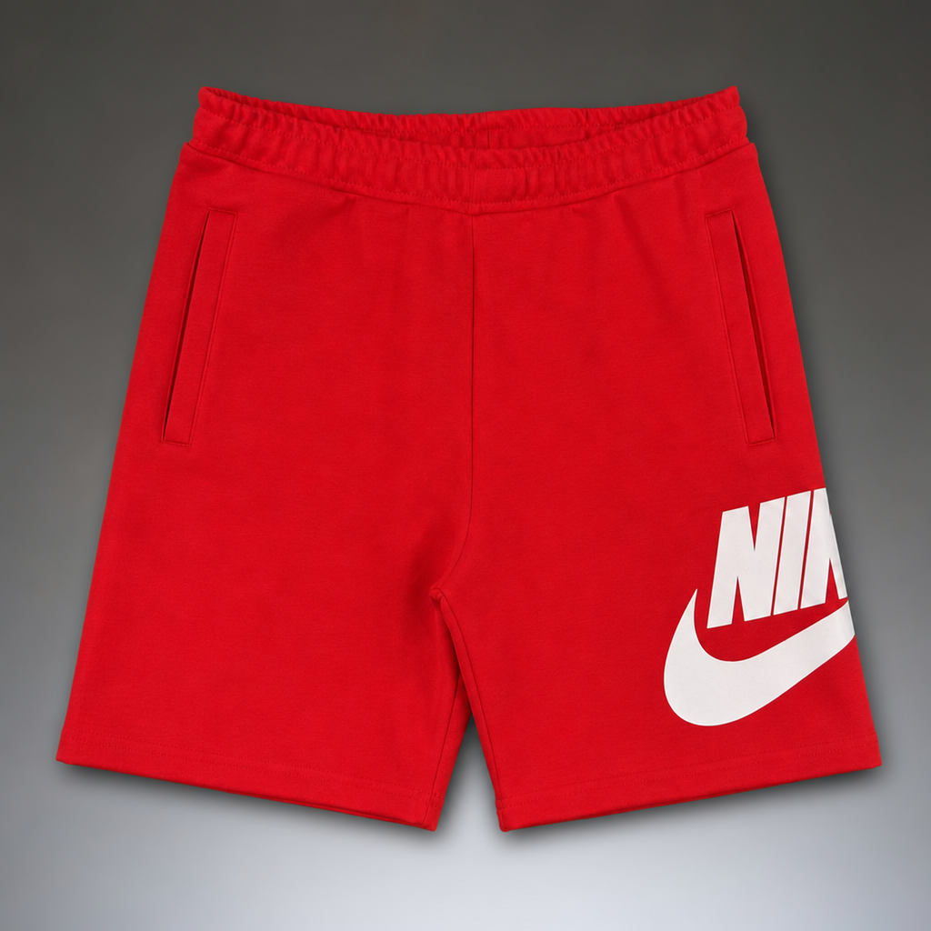 Nike Club Alumni męskie spodenki sportowe, Czerwony. Premium jakość
