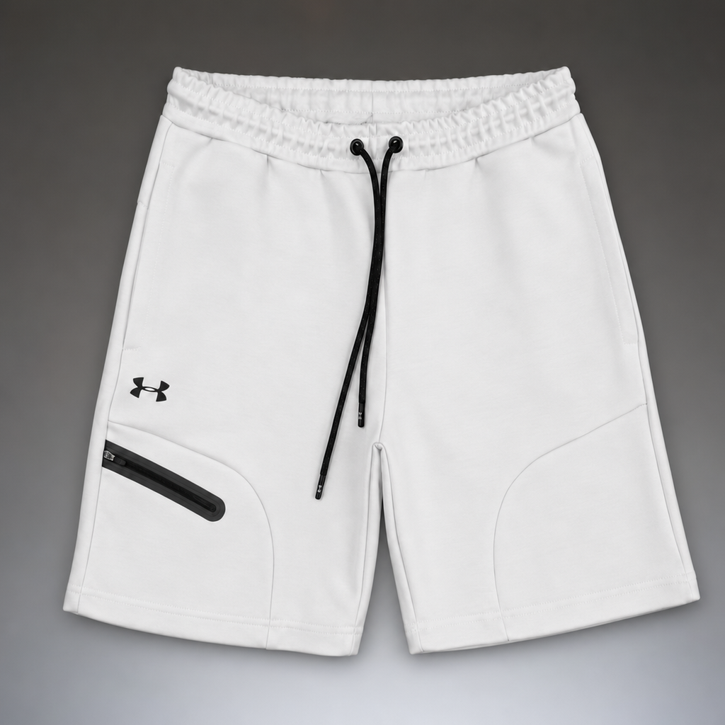 Under Armour Fleece męskie spodenki sportowe, jasnoszary. Premium jakość
