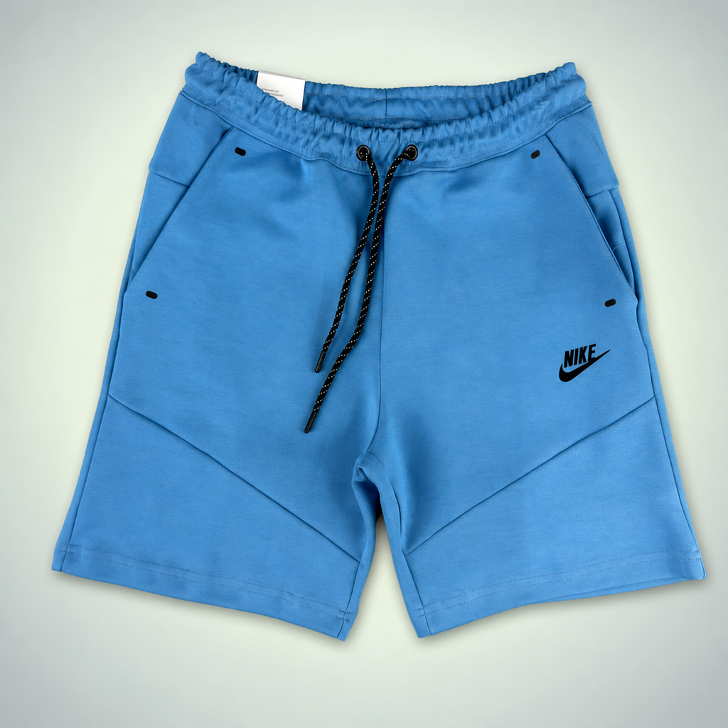 Nike Tech Fleece męskie spodenki sportowe, niebieski. Premium jakość