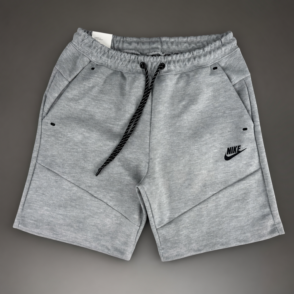 Nike Tech Fleece męskie spodenki sportowe, klasyczny szary. Premium jakość