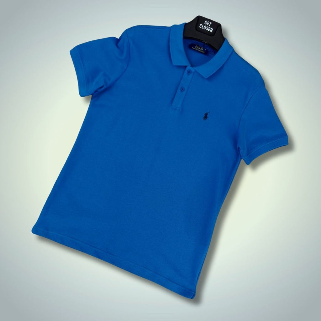 Koszulka polo męska Ralph Lauren, niebieska. Jakość premium
