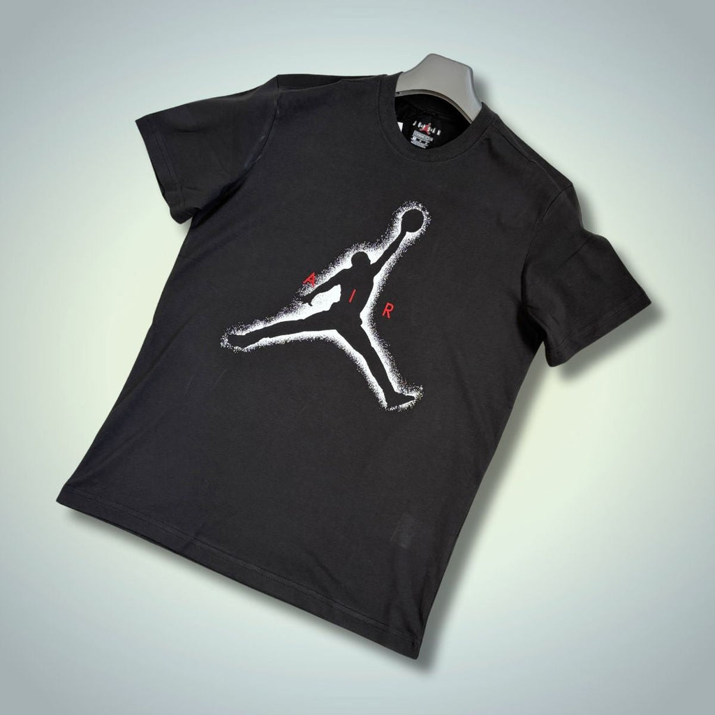 Koszulka męska Jordan, duże logo, grafitowa. Jakość premium